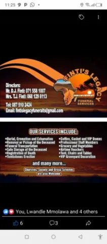 Fintis legacy Funerals and Transport Services finti